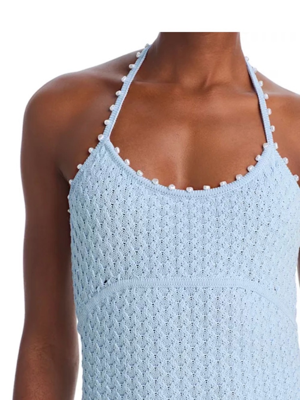 AQUA Pebble Knit Midi Dress - Picture 3 of 6